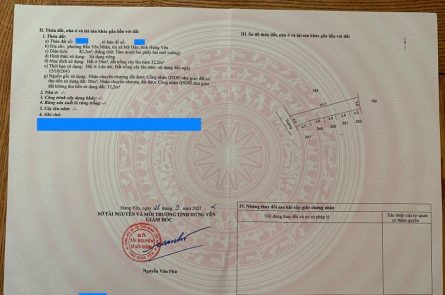 Bán mảnh đất tại Phường cộng Hoà - Bần Yên Nhân - Mỹ Hào