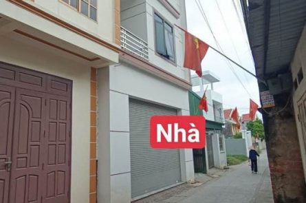 Bán nhà 3 tầng 93.8m2 mặt tiền 8m tại Nhân Vinh - Dị Sử - Mỹ Hào - Hưng Yên