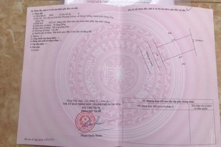 Đất bán thuộc khu dân cư mới thôn Phượng Hoàng, xã Hùng Cường, tp Hưng Yên