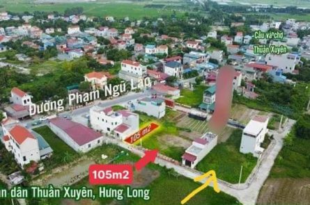 Bán nhanh 105m2 đất giãn dân Thuần Xuyên Hưng Long Mỹ Hào Hưng Yên