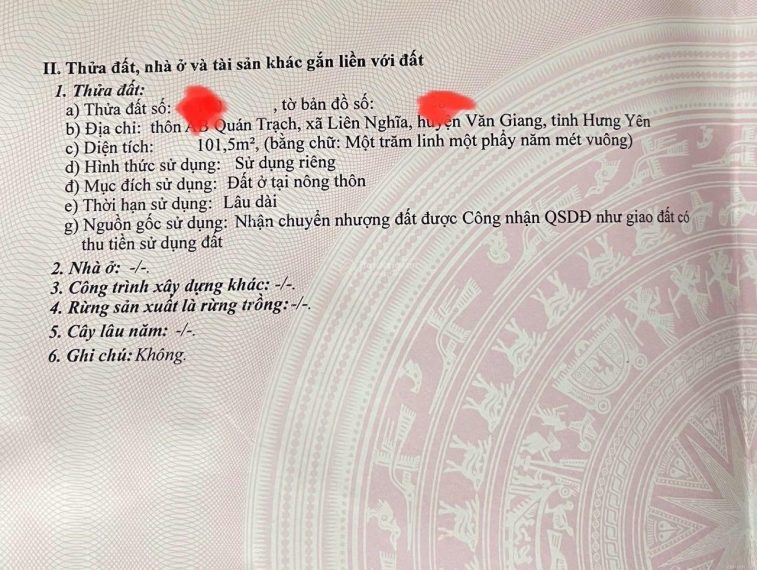 Cần bán 101m2 lô góc hoa hậu dành cho nhà đầu tư tại Liên Nghĩa Văn Giang