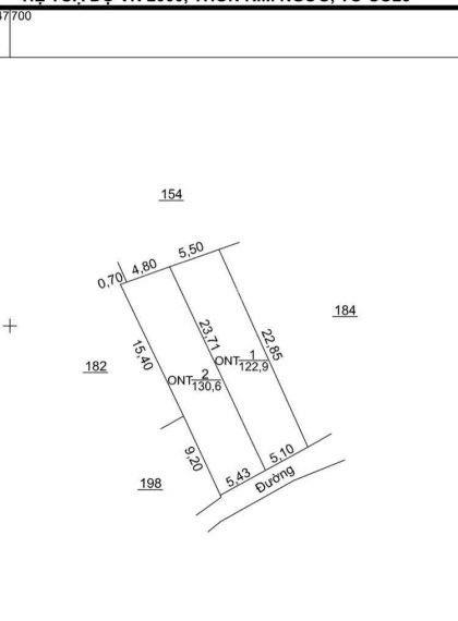 122m2 Đất full thổ cư, ngõ ô tô tải đỗ cửa, nở hậu thích hợp đầu tư xây nhà