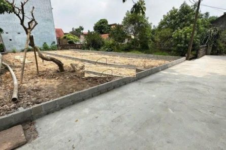 Đất vuông đẹp, full thổ cư, 128m, mt 5.2m, hậu 5.5m, đường ô tô vào, giá 1x tr/m