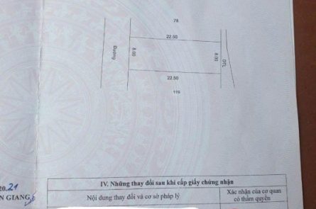 Rẻ hơn khu mới gần 1tỷ, trục chính đấu giá Tân Dân 120m2, vỉa hè 5m, kinh doanh sầm uất.