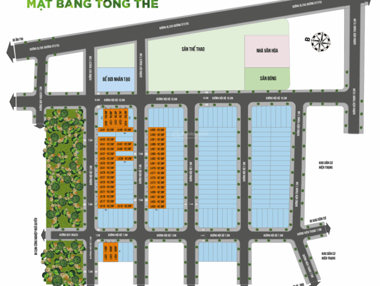 2.2 tỷ đất đấu giá 92.5m2 Dị Chế Tiên Lữ Hưng Yên, ngay sau nhà văn hóa