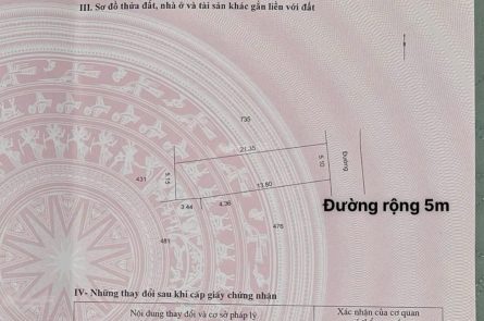 Bán lô đất 112m2 đường 5m ô tô tránh, trục liên xóm tại Quán Trạch Liên Nghĩa