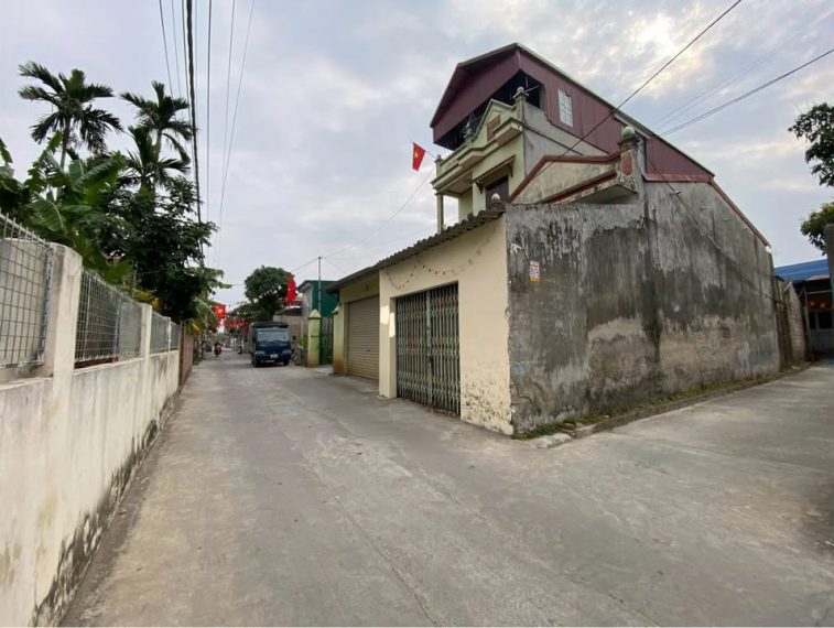 Lô góc 100m2 siêu đẹp đường 5m thông thoáng 2 ô tô tránh nhau tại Phúc Thọ – Hoà Phong – Tx Mỹ Hào