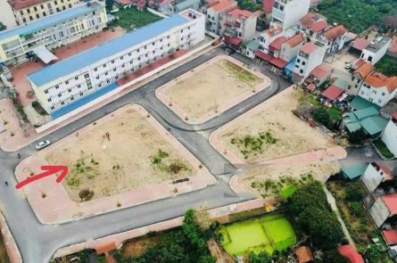 Bán đất đấu giá sau chợ Đông Tảo 2 mặt tiền đường rộng 15m, giá đầu tư