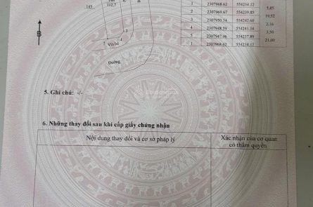 Bán lô đấu giá Minh Châu, Yên Mỹ, đối diện UBND xã