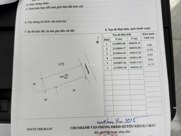 Đông Tảo Khoái Châu FULL THỔ CƯ GIÁ CHƯA ĐẾN 2,x tỷ