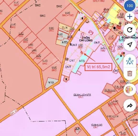 Bds giá trị thực, 65.5m2 trục chính 2 mặt tiền, kinh doanh, thôn Chi Long, Ngọc Long, Yên Mỹ