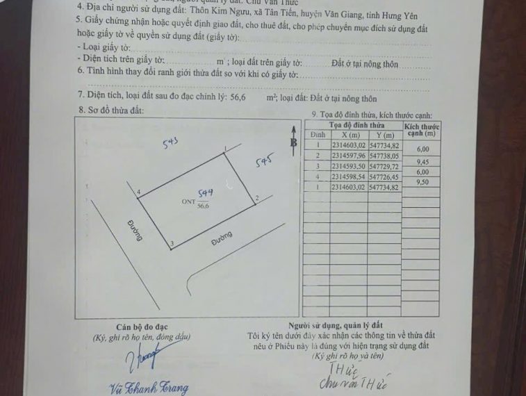 Bán lô góc 56,6m2 gần dự án ĐH Bách KhoaCSII tại Văn Giang-Hưng Yên,30m đến mốc quy hoạch đường to