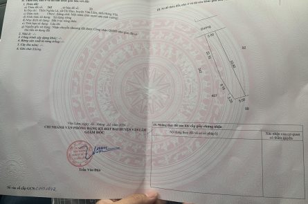 Bán đất thổ cư tại Đan Kim, Văn Giang, Hưng Yên. Giá 35 triệu / m2, pháp lý đầy đủ