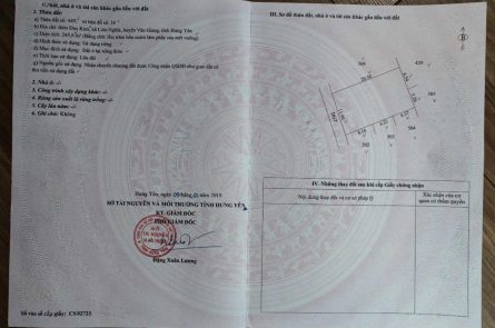 Chính chủ bán 245m2 full thổ cư ngõ thông tại Đan Kim, Liên Nghĩa, Văn Giang, Hưng Yên