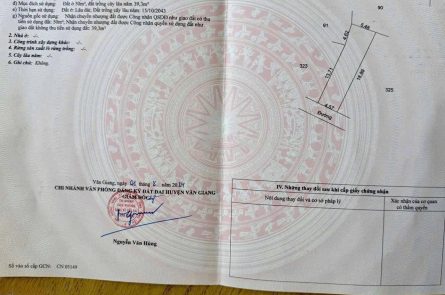 Bán siêu phẩm 89.3m2 đất tại Xã Liên Nghĩa, Văn Giang, Hưng Yên giáp dự án Xuân Cầu và đại lộ Đông Tây