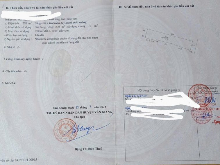 Chính chủ cần bán 539m² trung tâm xã Cửu Cao, Văn Giang – Mặt tiền rộng, đường ô tô tránh