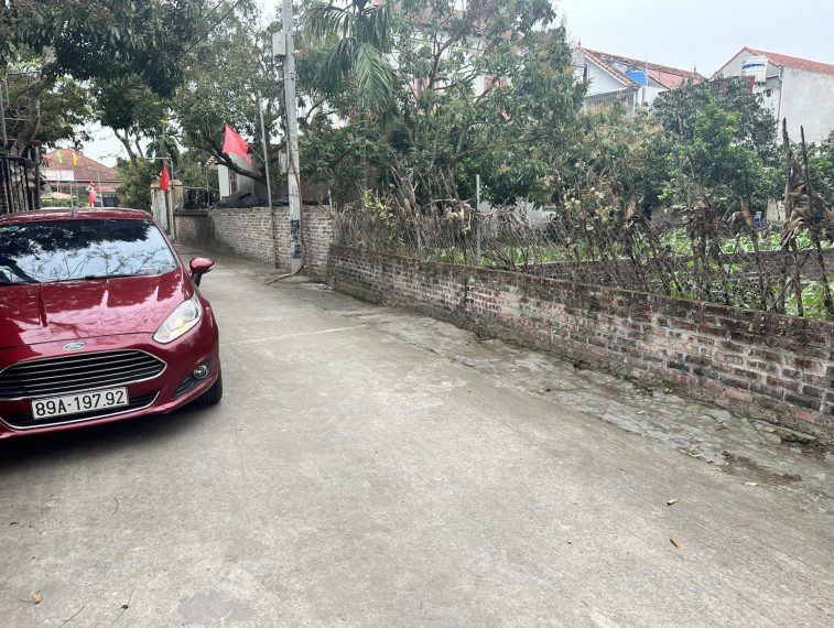 Bán đất Yên Vĩnh – Dạ Trạch, gần hồ & sân golf, đường 6m thông thoáng, 112m², mặt tiền 5m