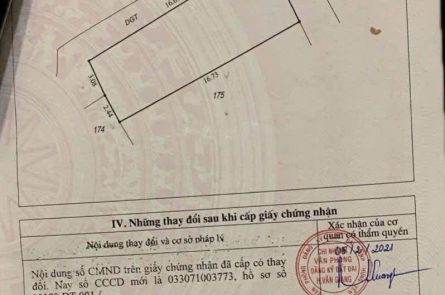 Bán lô góc 97,4m² mặt trục chính kinh doanh Nghĩa Trụ, Văn Giang – Có sẵn nhà đang cho thuê