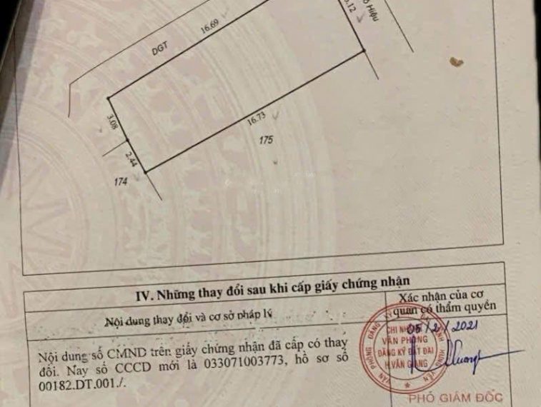 Bán lô góc 97,4m² mặt trục chính kinh doanh Nghĩa Trụ, Văn Giang – Có sẵn nhà đang cho thuê