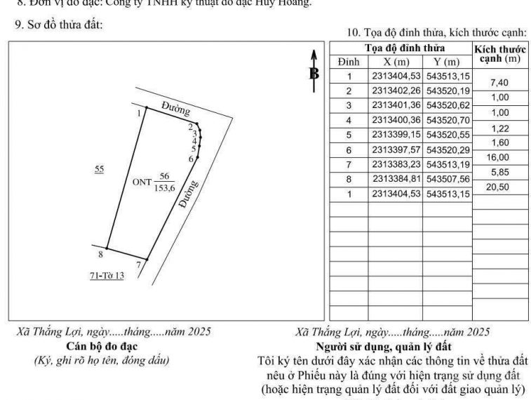 Bán đất 153m2 Phù Thượng, Thắng Lợi, Văn Giang, Hưng Yên