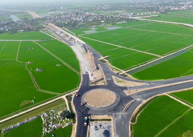 Lô 2 mặt tiền An Cầu, Tống Trân, Phù Cừ vị trí tâm khoáng nóng