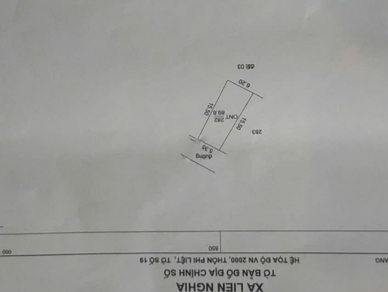 Bán 86m2 đất dịch vụ ngã 5 Phi Liệt – Liên Nghĩa – Văn Giang