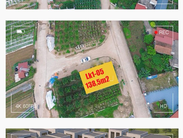 Bán siêu phẩm góc Đấu giá Hoàng Trạch, Mễ Sở vuông như bánh chưng 138.5m2