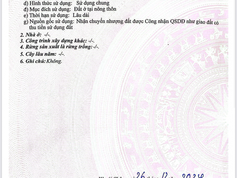 Chỉ với 1 tỷ 7x sở hữu lô đất 73m2, full thổ tại Đông Tảo