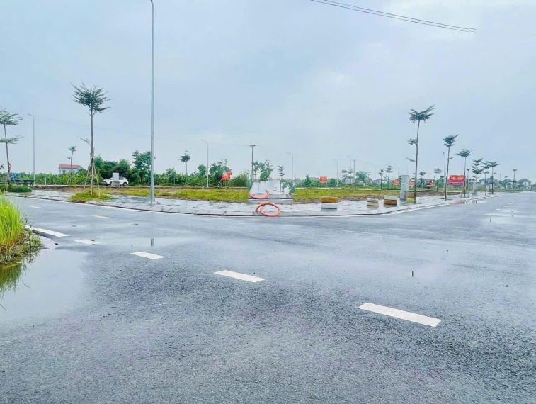 Đấu giá tân dân khoái châu view công viên 113,5m2, mặt tiền hơn 25m, hậu 5,8m