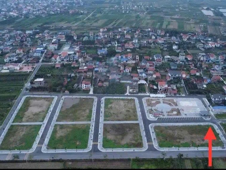 Đấu giá tân dân khoái châu view công viên 113,5m2, mặt tiền hơn 25m, hậu 5,8m