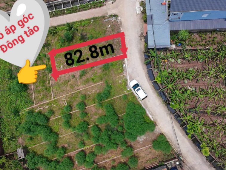 Hơn 2 tỷ sở hữu lô đất sát chợ đầu mối Đông Tảo