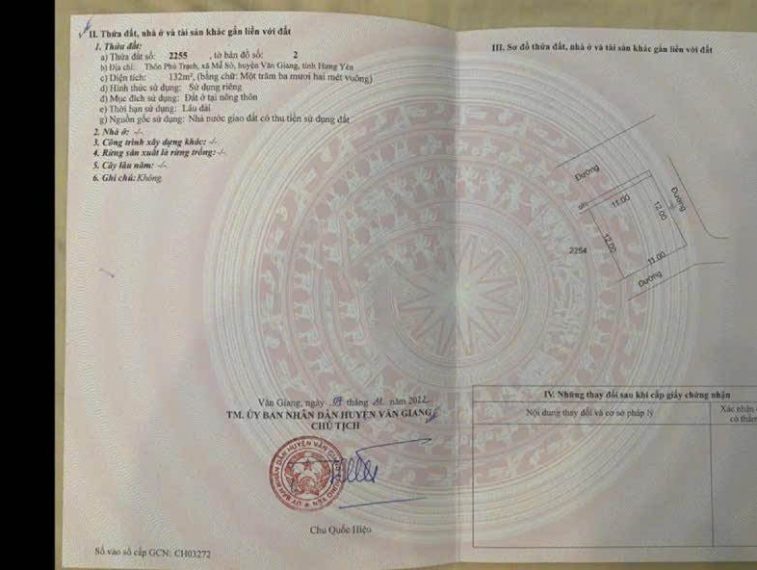 132m2 Đất đấu giá tại Phú Trạch – Mễ Sở – Văn Giang – Hưng Yên ngay sát đường di sản và cầu Mễ Sở